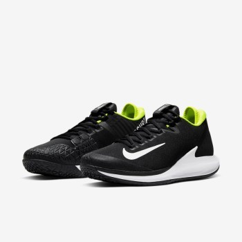 Nike Court Air Zoom Zero - Férfi Teniszcipő - Fekete/Fehér